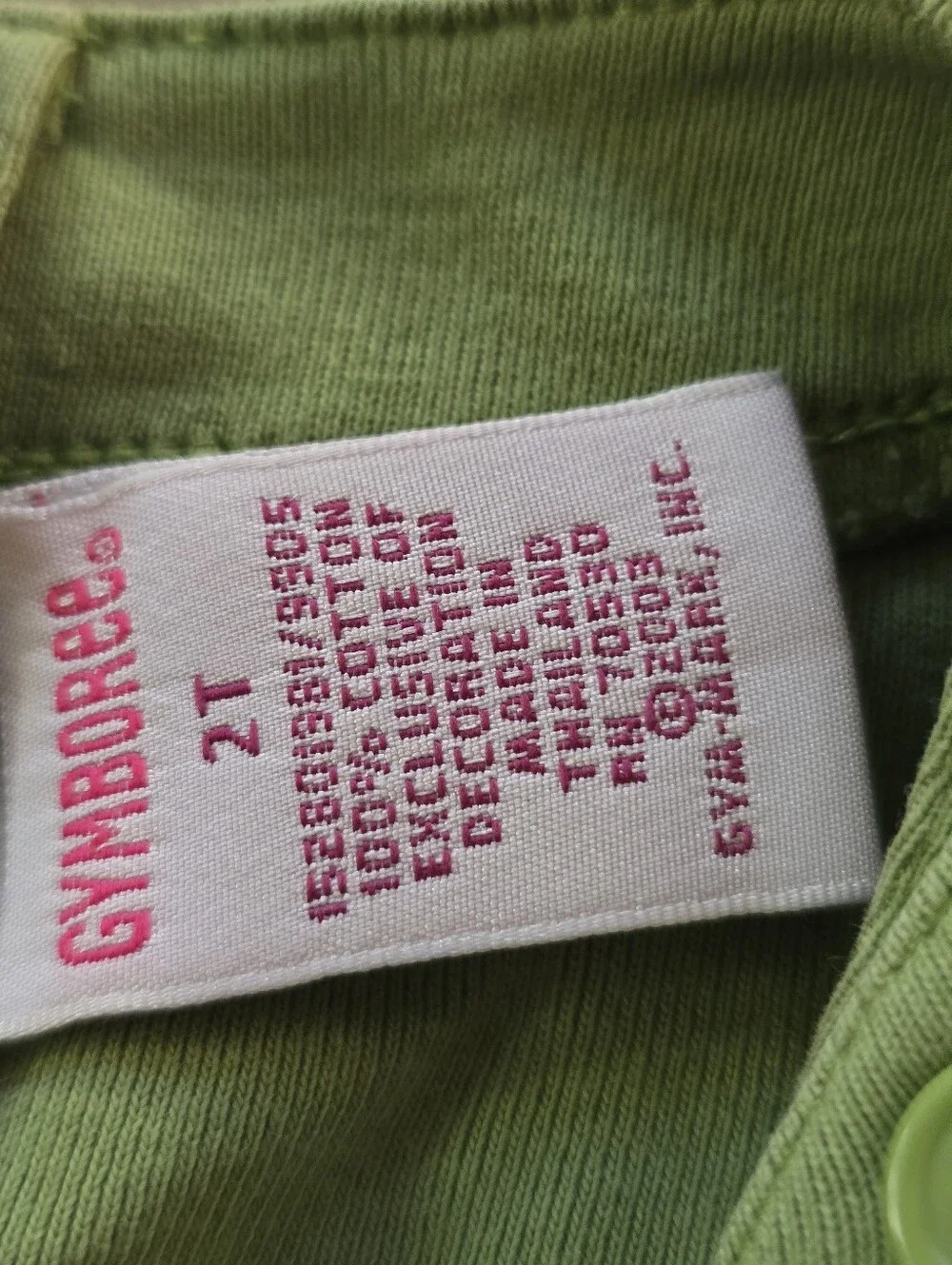 Gymboree excellent